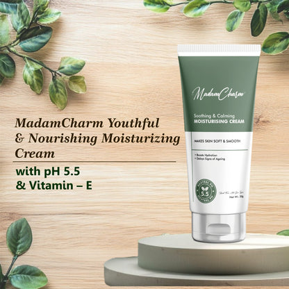 MadamCharm Youthful & Nourishing Moisturising Cream || 50g